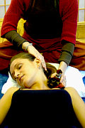 Thai Herbal Massage on Neck